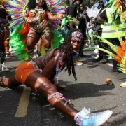 Notting Hill Carnival celebrates Windrush legacy in blaze of colour