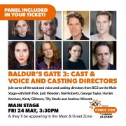 Baldur’s Gate 3 Cast Plane Shifts to MCM Comic Con x EGX October