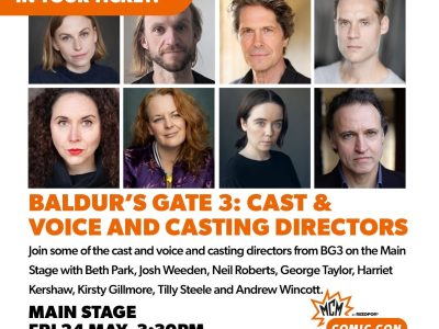 Baldur’s Gate 3 Cast Plane Shifts to MCM Comic Con x EGX October