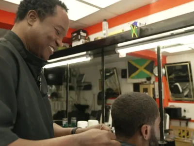 Barber who ran Covid foodbank still donating food