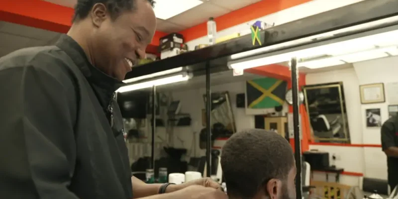 Barber who ran Covid foodbank still donating food