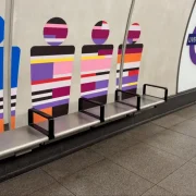 Elizabeth line gets posters to prevent dirt marks