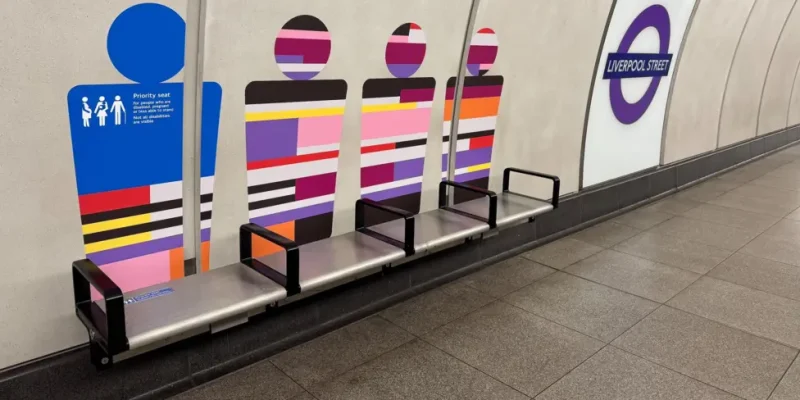 Elizabeth line gets posters to prevent dirt marks