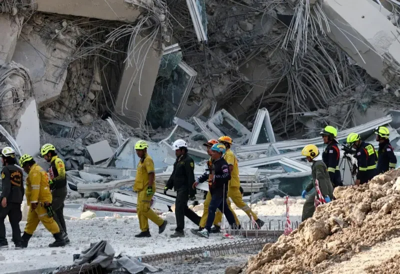 Holidaymaker describes 'chaos' after quake hits Bangkok