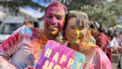 In Pictures: Holi brings colour to Chalk Farm