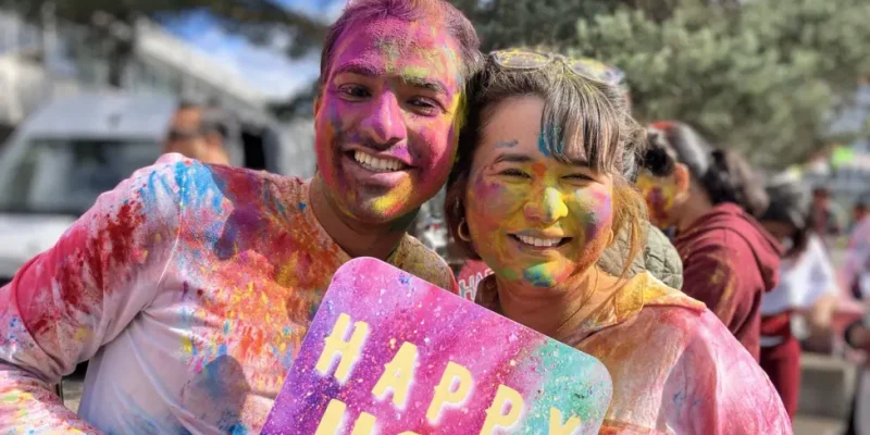 In Pictures: Holi brings colour to Chalk Farm