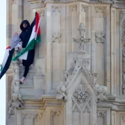 Man denies public nuisance over Big Ben climb